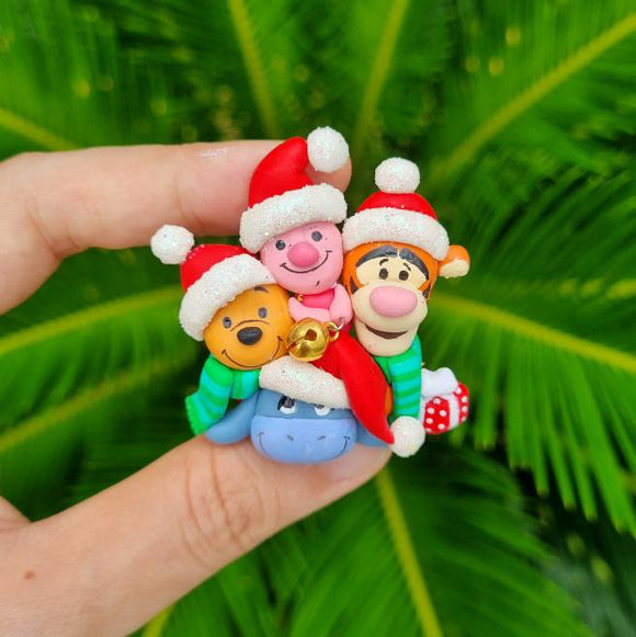 christmas animal friends