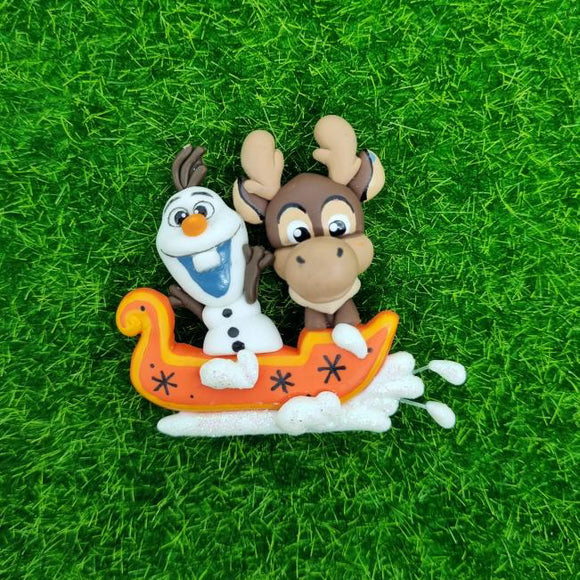 snowman & mouse