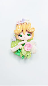 The fairy with green dress