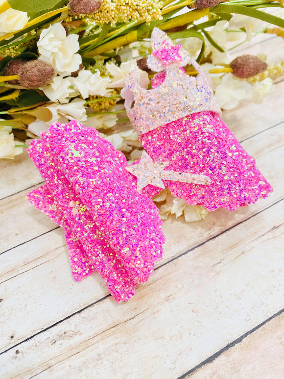 4 inch Fairy Princess Bow Die