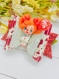 5 Inch Pretty Lady Bow Die