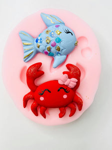 Crab and Fish