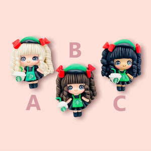  Handmade polymer clay embellishment for bows, badges, arts and crafts. 