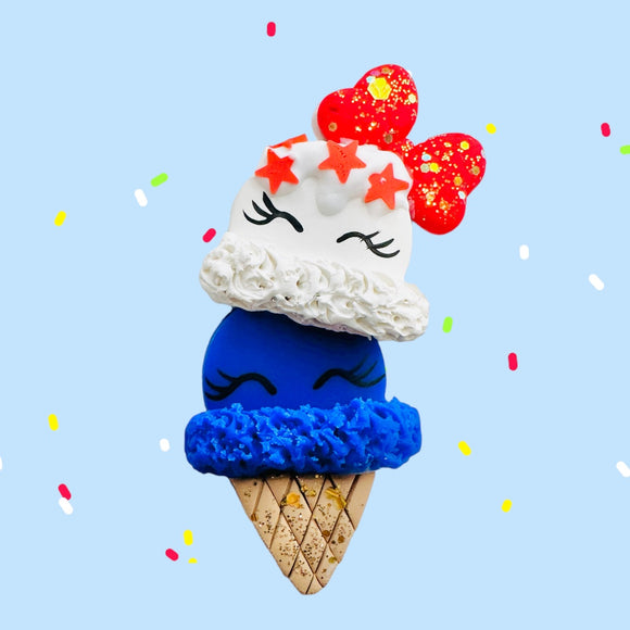 Double scoop ice cream